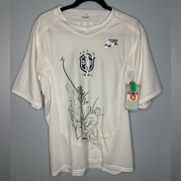 Nike Brazil PENTACAMPEAO Jersey L 2005 CBF Soccer Limited Edition Art NWT FIFA - Picture 1 of 8